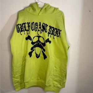 G59 PUNX HOODIE
 Crewneck Hoodie with Black Skull Graphic